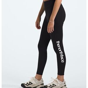 The North Face Kids Black Logo Leggings